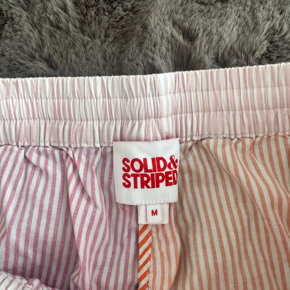 Solid & Striped Pink and Orange Shorts